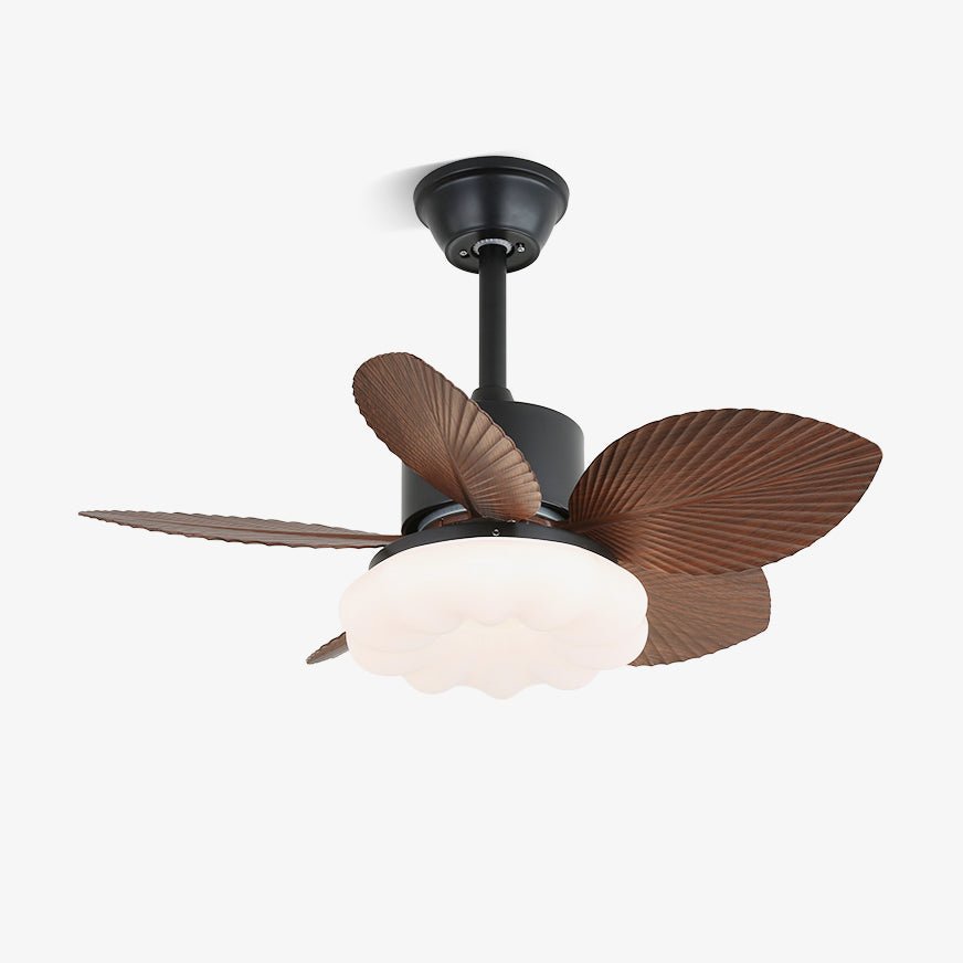 Takfläkt med belysning — tropisk trädesign — Ø75 cm — 6 hastigheter - Lamylie
