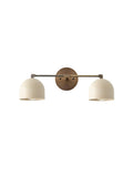 Wall Lamp Dome Shade Mid-Century Retro Design Bathroom Hallway - Lamylie