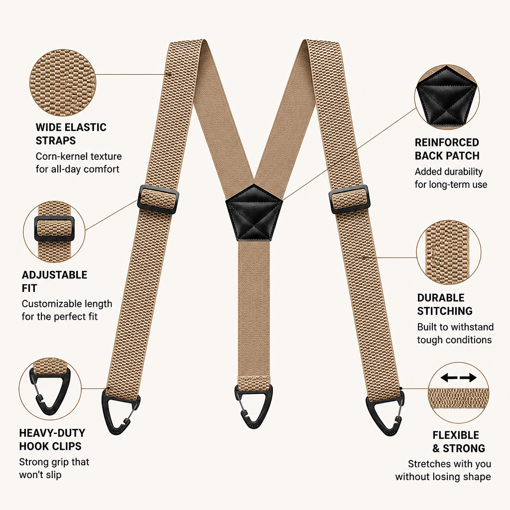 IronHold Suspenders — Εξαιρετικά σταθερή στήριξη που δεν σας απογοητεύει ποτέ - Lamylie