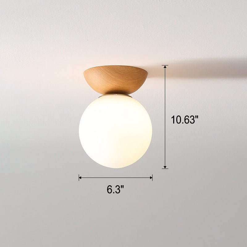 Glaskugel-Deckenlampe - Lamylie