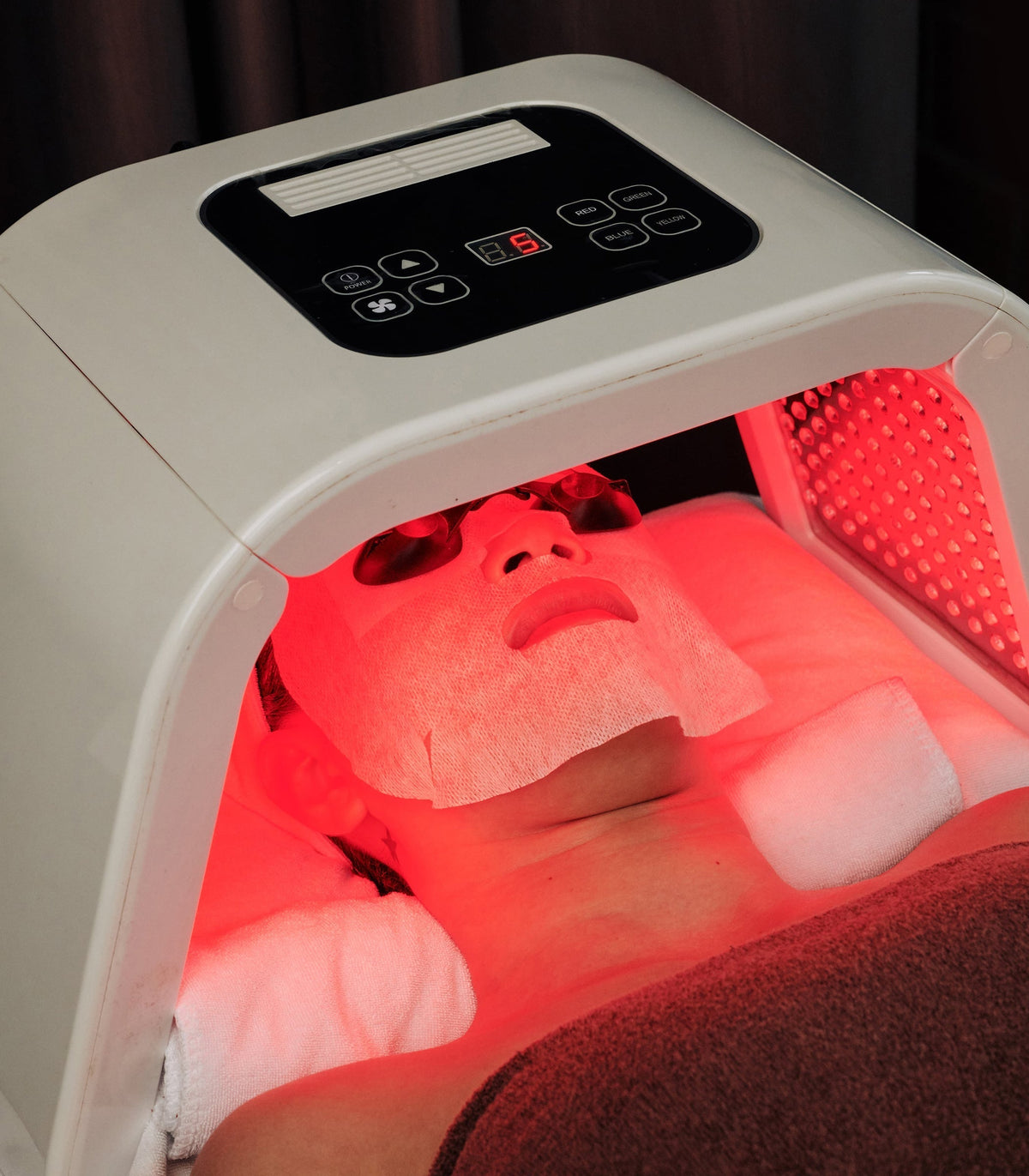 LED Light Therapy Device with Seven Colors for Skin Renewal - Lamylie