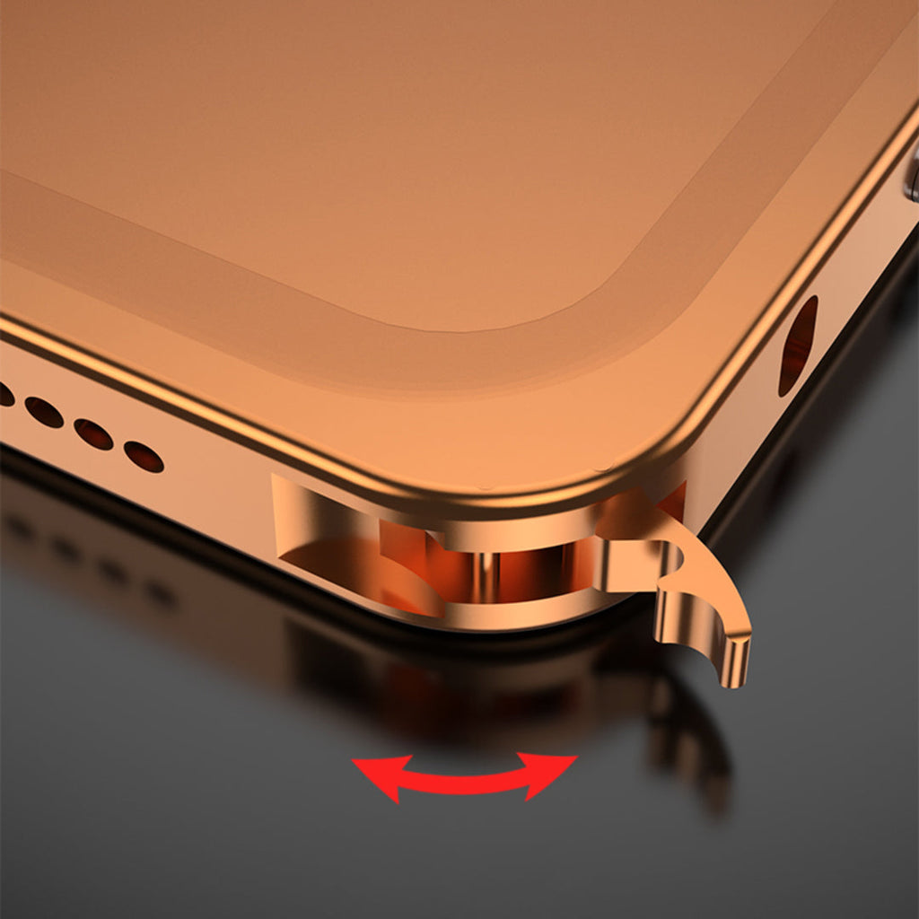 Coque en métal pour appareils mobiles - Solution de protection des bords - Lamylie