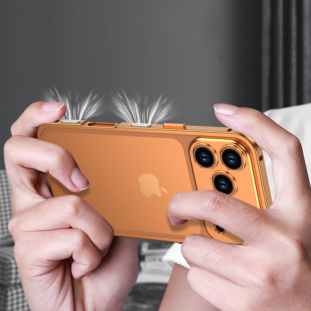 Coque en métal pour appareils mobiles - Solution de protection des bords - Lamylie