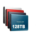 SSD extern compact din aluminiu - Hard disk portabil de 128TB, cu viteză ridicată - Lamylie