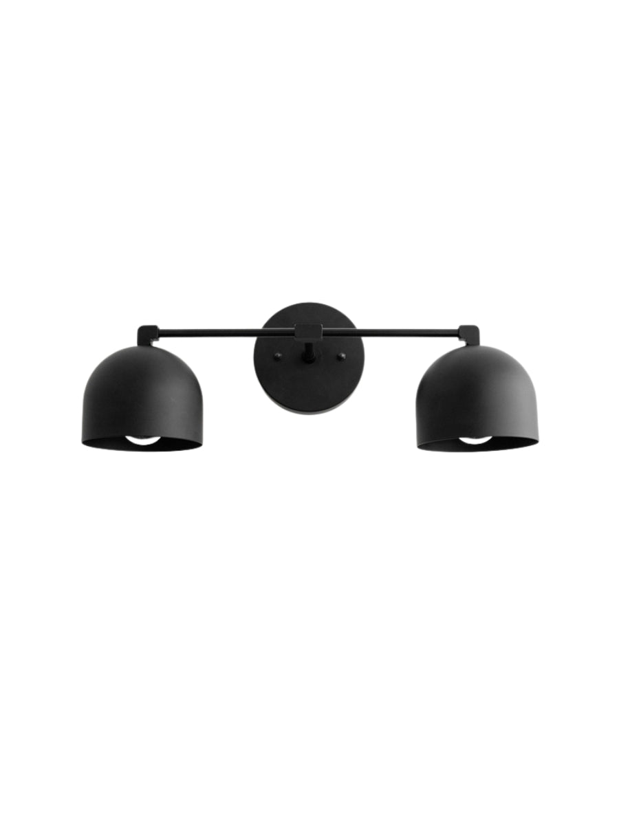 Wall Lamp Dome Shade Mid-Century Retro Design Bathroom Hallway - Lamylie