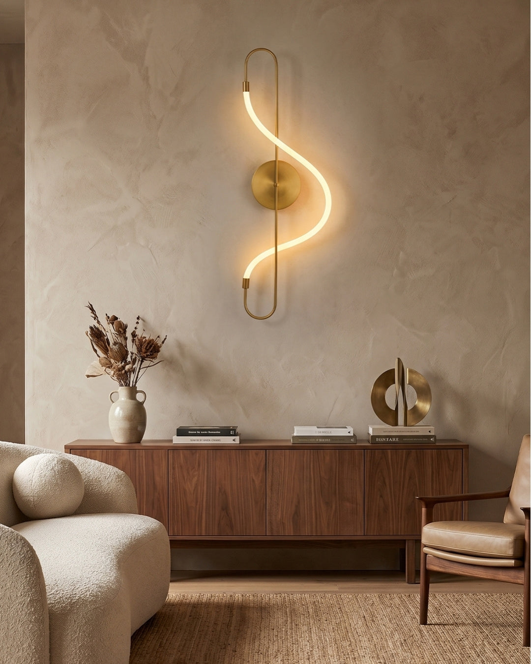 LED Design Pendelleuchte mit schwarzer Satin-Metallkordelstruktur 100 cm Dimmbar Warmweiß Modernes Interieur Esszimmer Kücheninsel - Lamylie