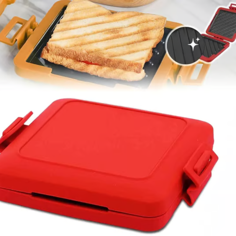 Accessoire de gril pour micro-ondes pour préparer des en-cas irrésistiblement croustillants en quelques minutes - Lamylie