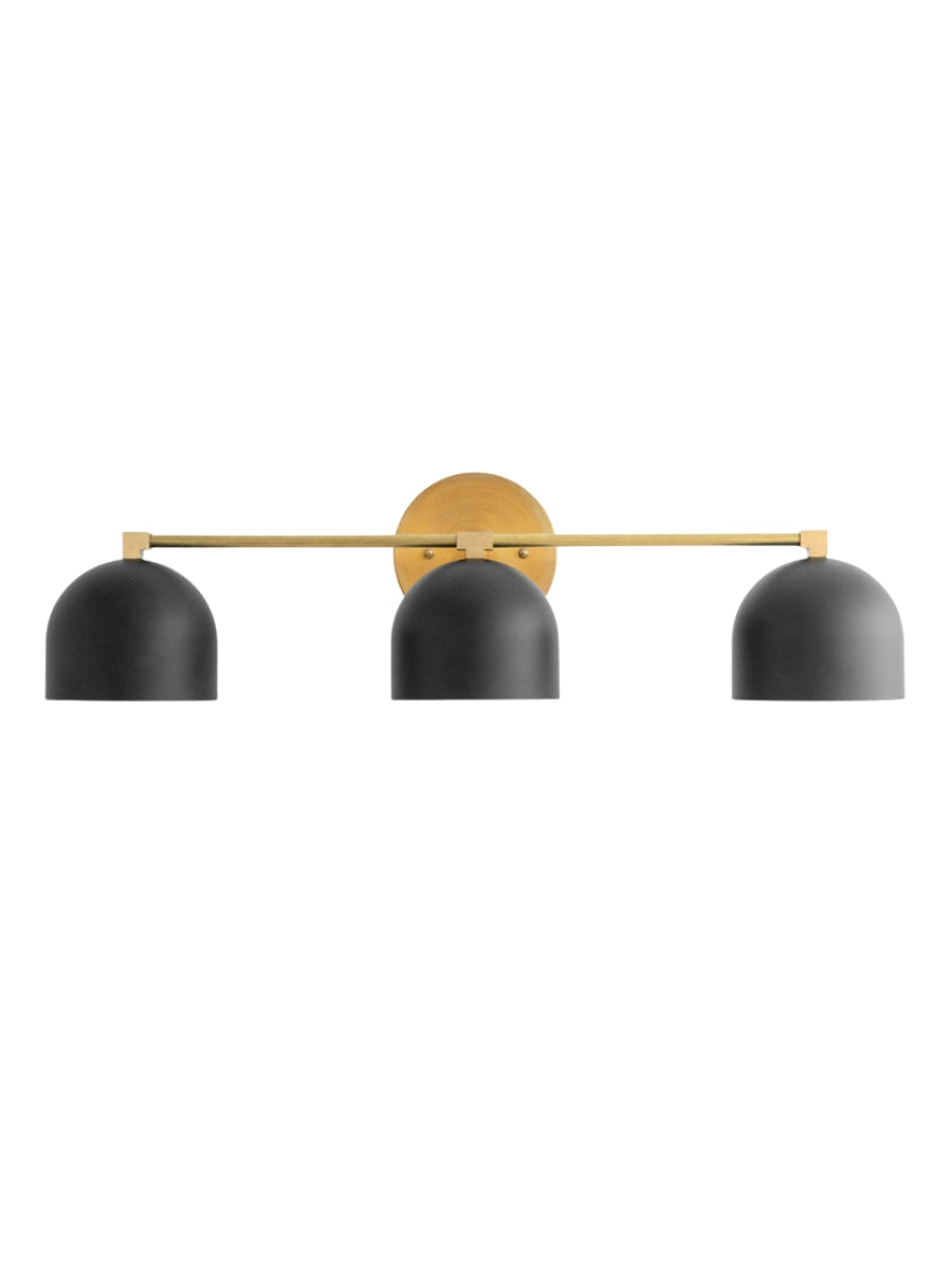 Wall Lamp Dome Shade Mid-Century Retro Design Bathroom Hallway - Lamylie