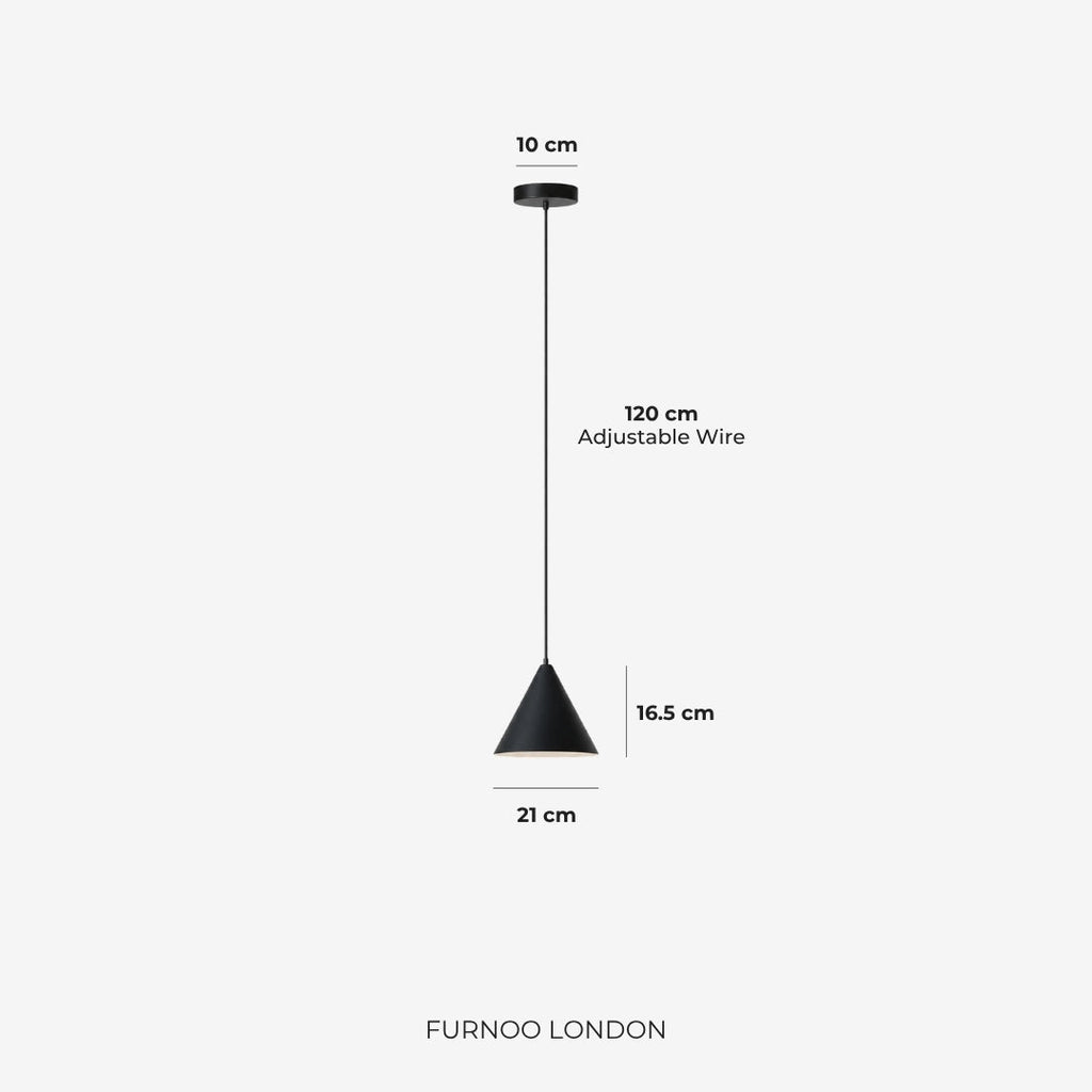 Stella Pendelleuchte | Aluminium Geometrisches Design mit verstellbarer Kabellänge und LED-Beleuchtung - Lamylie