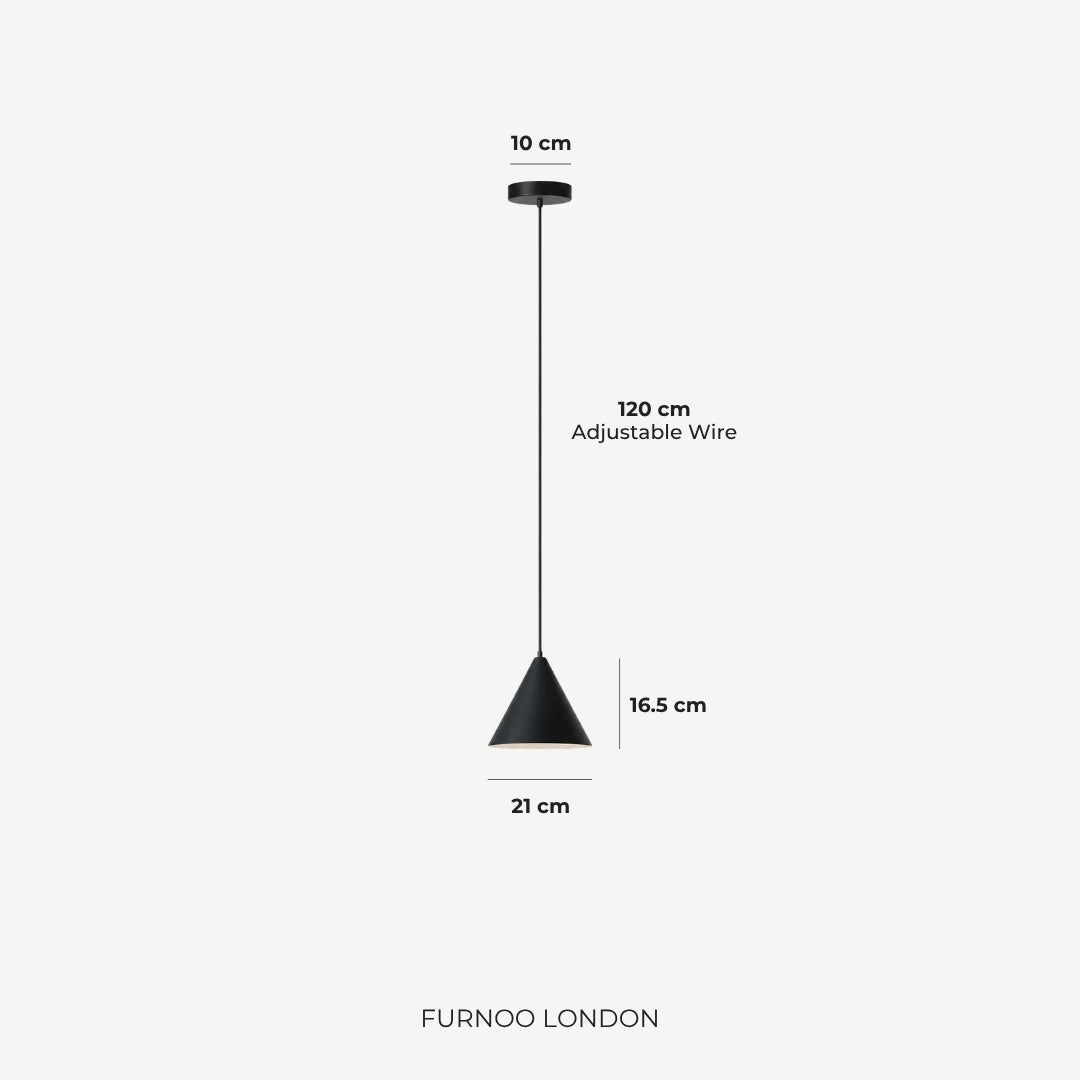 Stella Pendelleuchte | Aluminium Geometrisches Design mit verstellbarer Kabellänge und LED-Beleuchtung - Lamylie