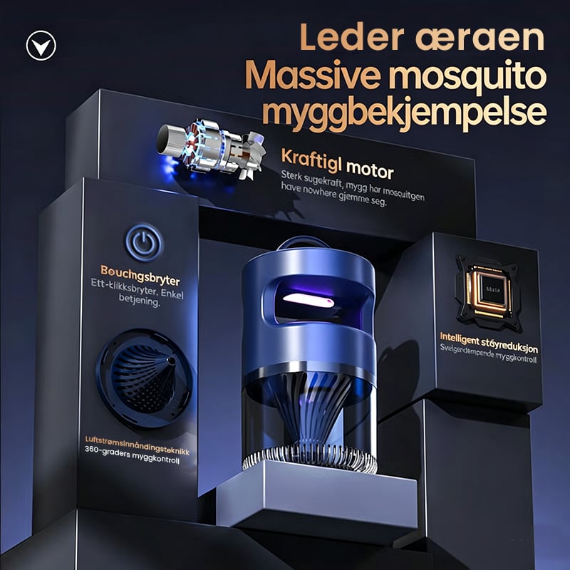 UV-Licht-Mückenlampe mit Saugventilator - Lamylie