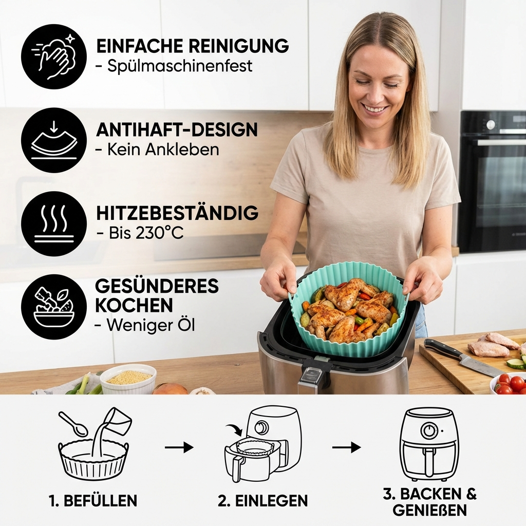 CrispEase – Non-Stick Cooking Aid for Easy Crisping and Quick Cleaning - Lamylie