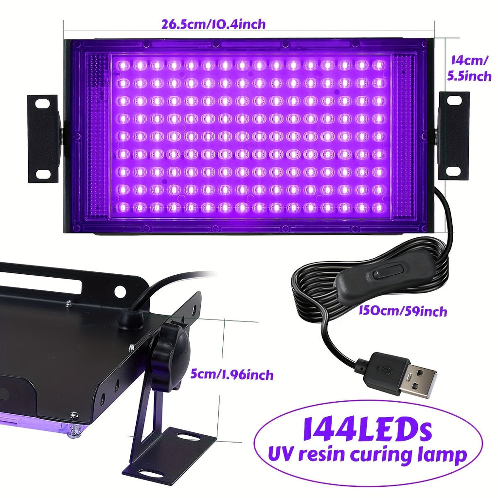 UV Resin Curing Lamp with 96/144 LEDs - Lamylie