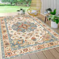 Tapis d’extérieur | Base en PVC antidérapante | Design nordique | FjordFloor - Lamylie