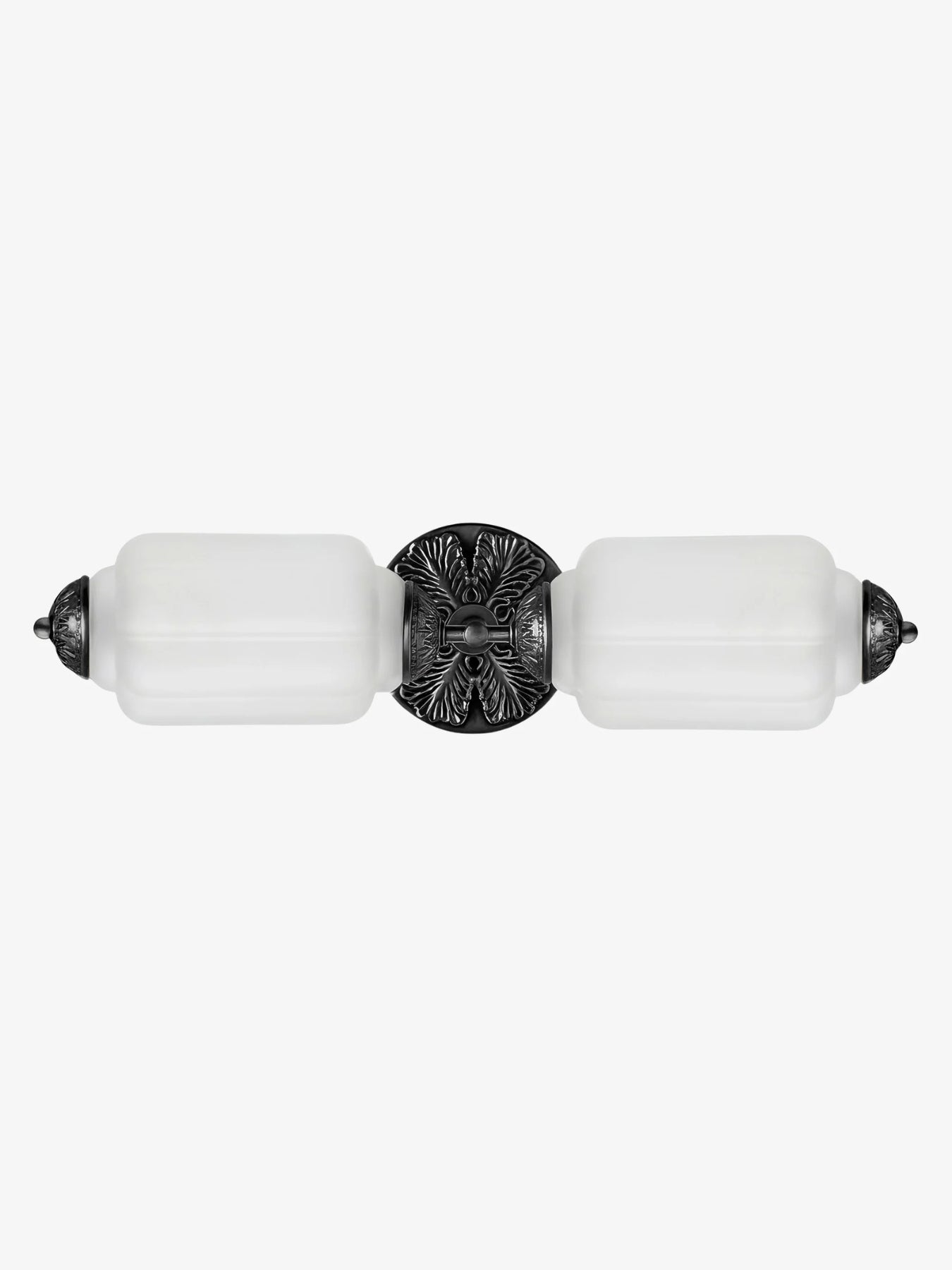 Vintage Glass Wall Lamp Horizontal Model Eloise Light Source for Living Room and Hallway - Lamylie