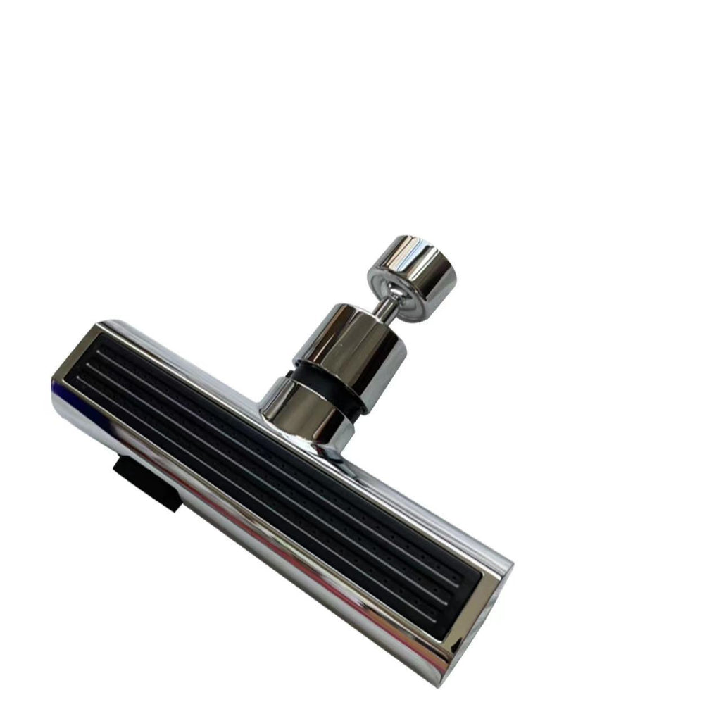 Faucet Extension with Waterfall System Black or Silver | Kitchen Faucet Accessory with 4 Modes for Multifunctional Use - Lamylie