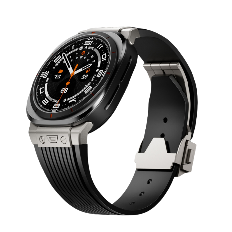 רצועת סיליקון דקה AeroFlex ל‑Samsung Galaxy Watch Ultra