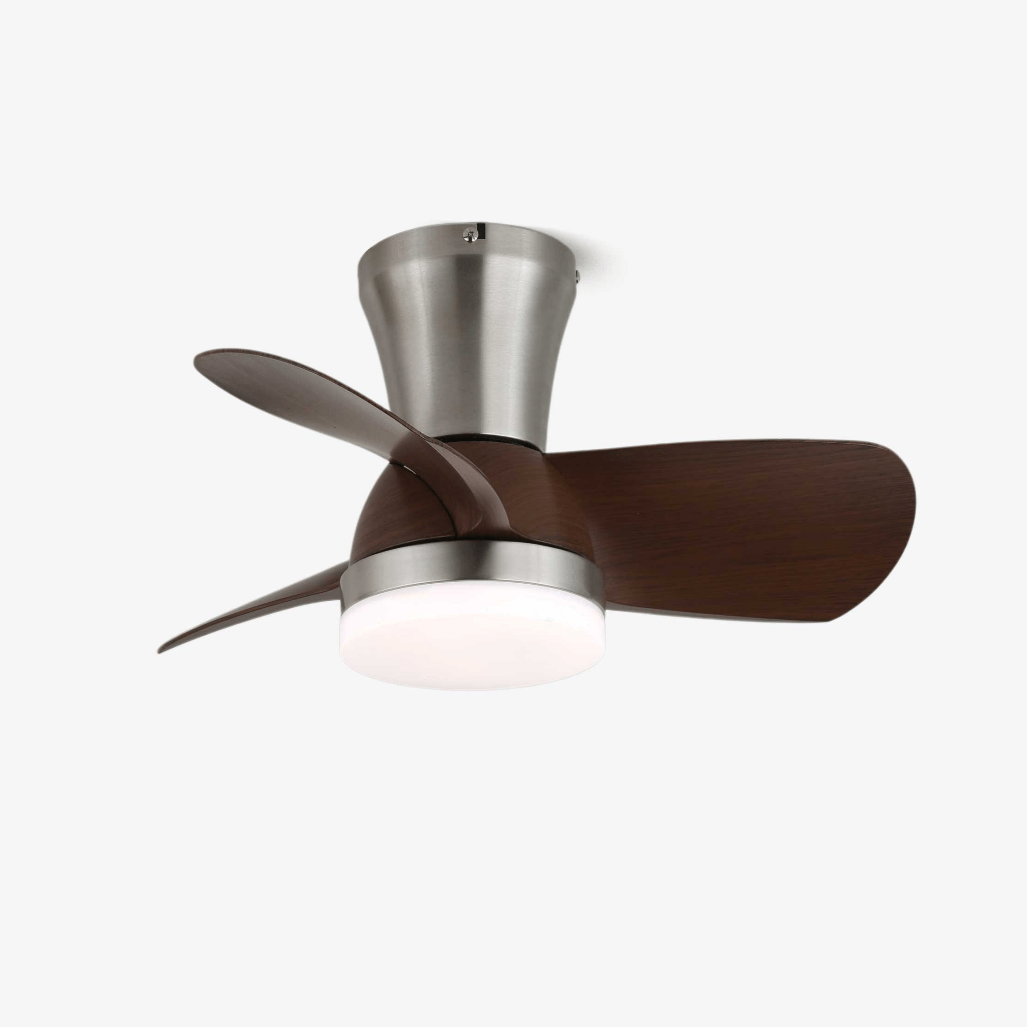 Modern mennyezeti ventilátor LED-világítással és távirányítóval | Skandináv beltéri dizájn - Lamylie