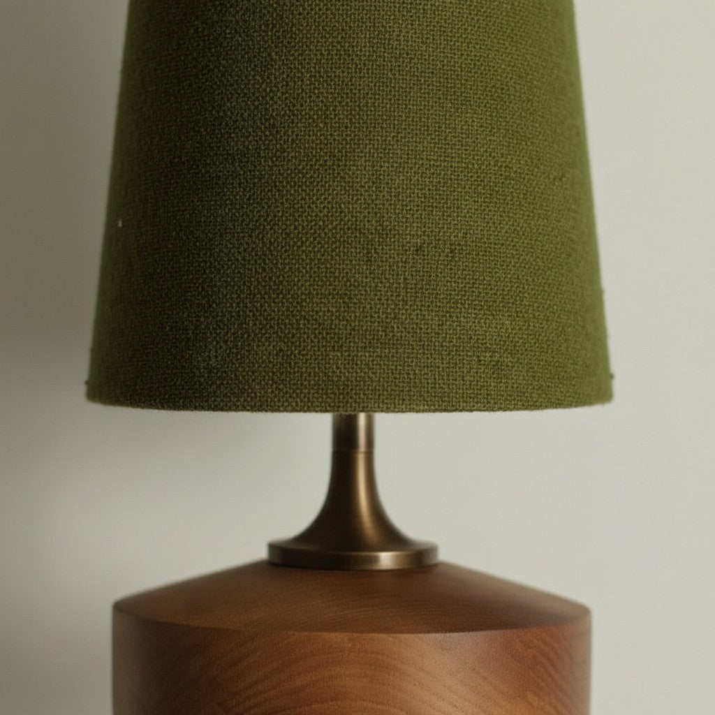 Retro Wall Lamp with Fabric Shade | Vintage Lighting for Bedroom - Lamylie