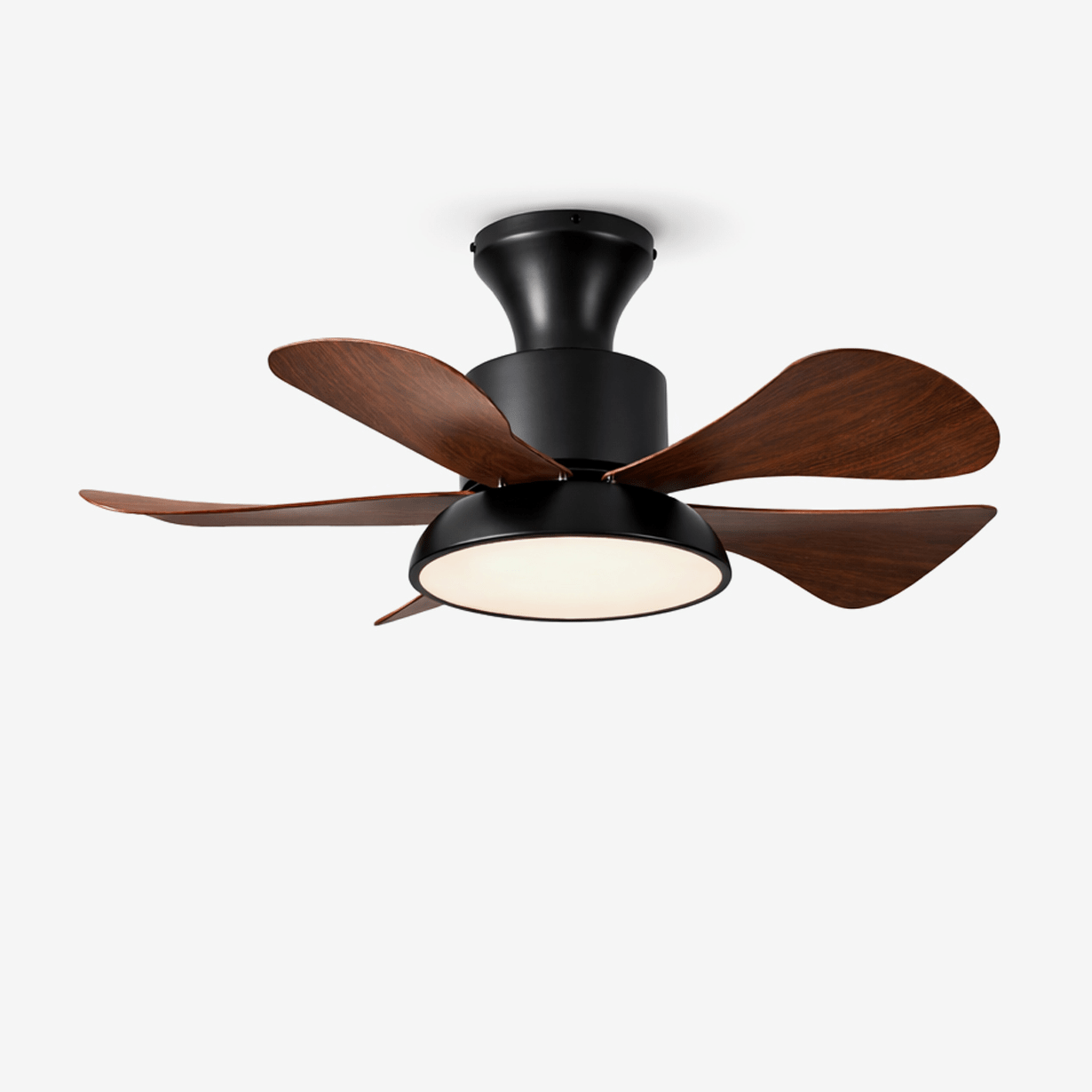 Archer Ceiling Fan with Lighting 70cm Ø | 6-Speed Remote Control DC Motor - Lamylie