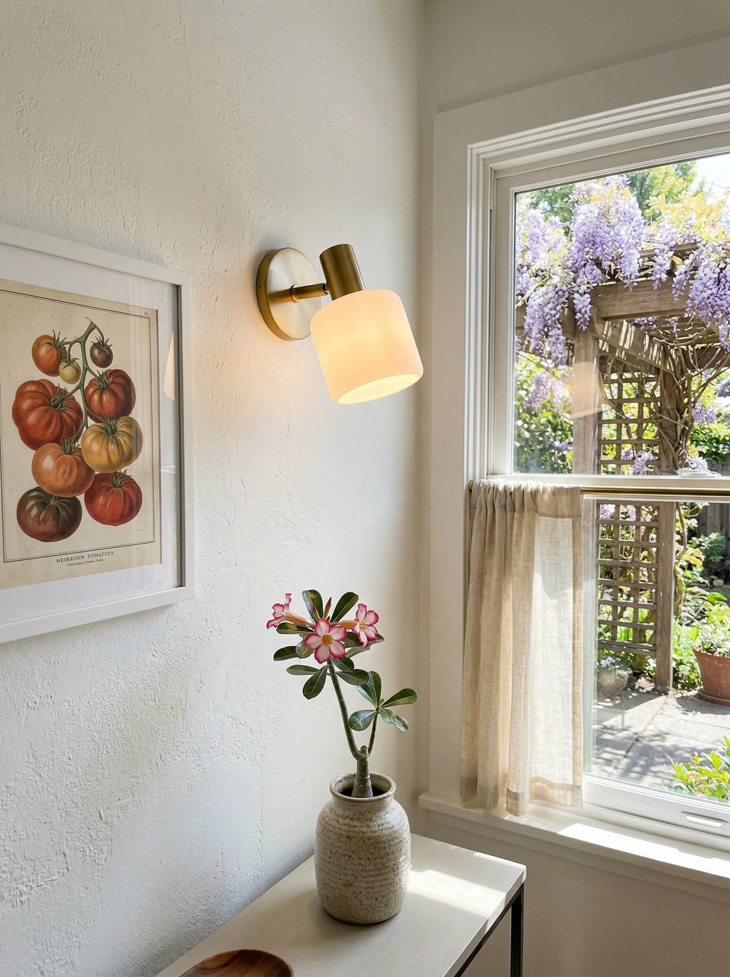 Ceramic Adjustable Wall Lamp - Lamylie
