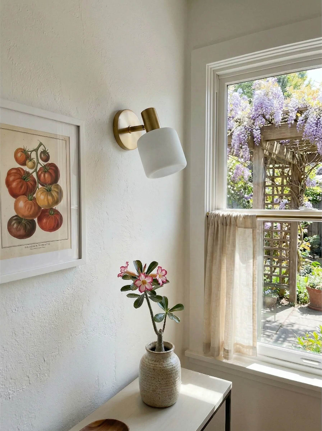 Ceramic Adjustable Wall Lamp - Lamylie