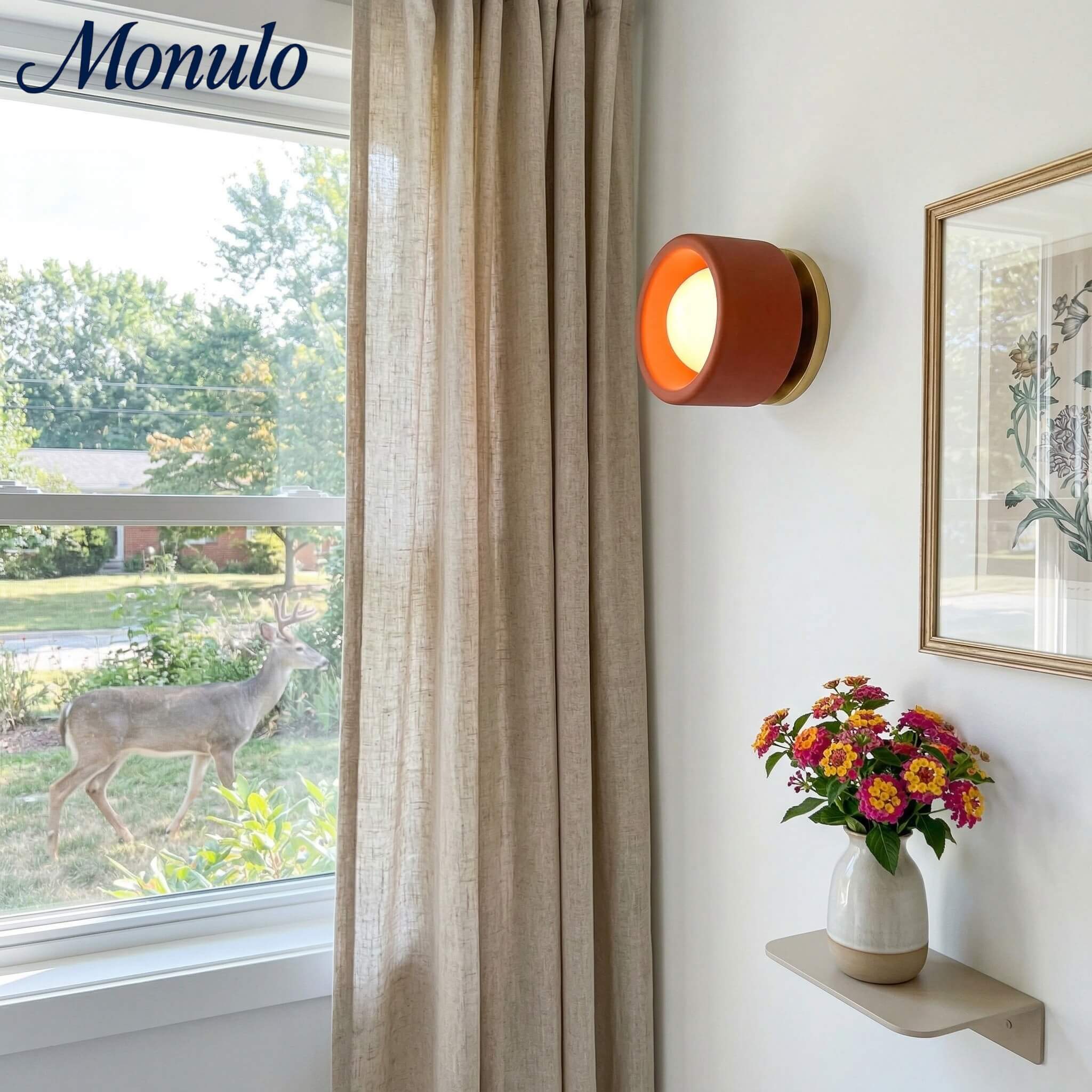 Ceramic Adjustable Wall Lamp - Lamylie
