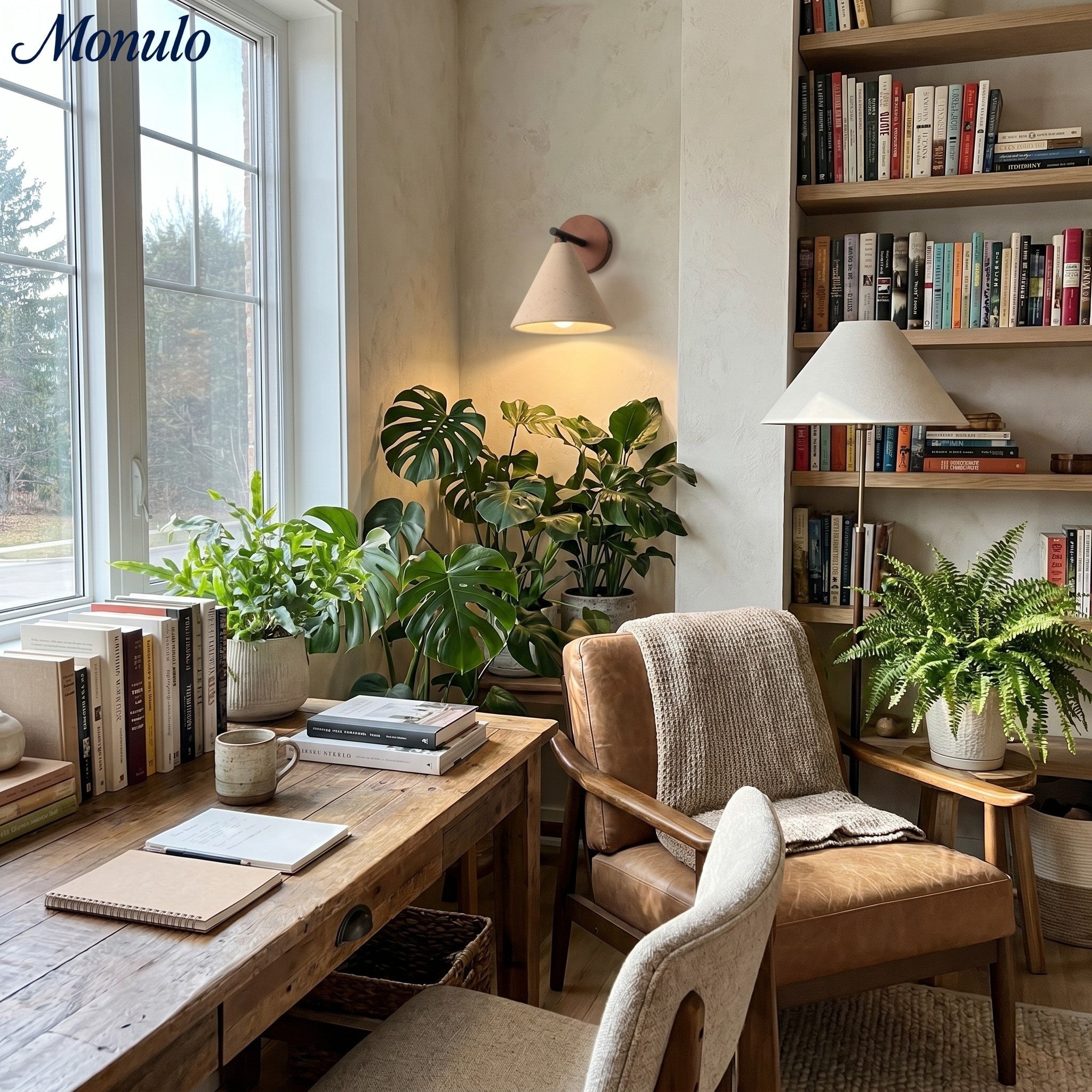 Travertin Wandleuchte konisches Design Minimalistische Akzentbeleuchtung Schlafzimmer Wohnzimmer - Lamylie
