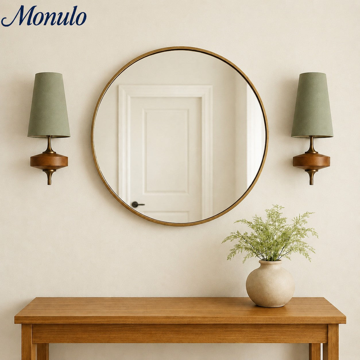 Retro Wall Lamp with Fabric Shade | Vintage Lighting for Bedroom - Lamylie