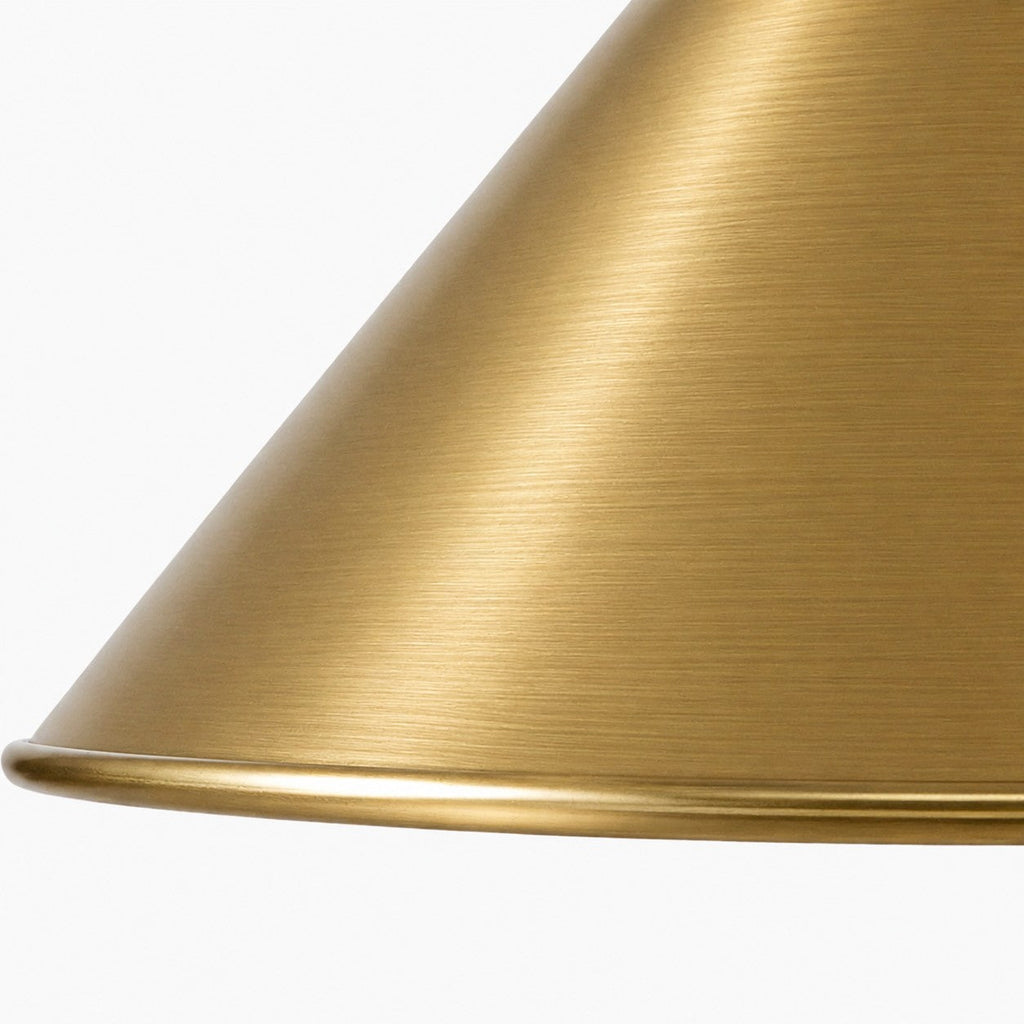 Cone-Shaped Pendant Lamp in Country Style - Dimmable - For Kitchen and Hall - Scandinavian Inspired - Modern Farmhouse Lighting - Lamylie
