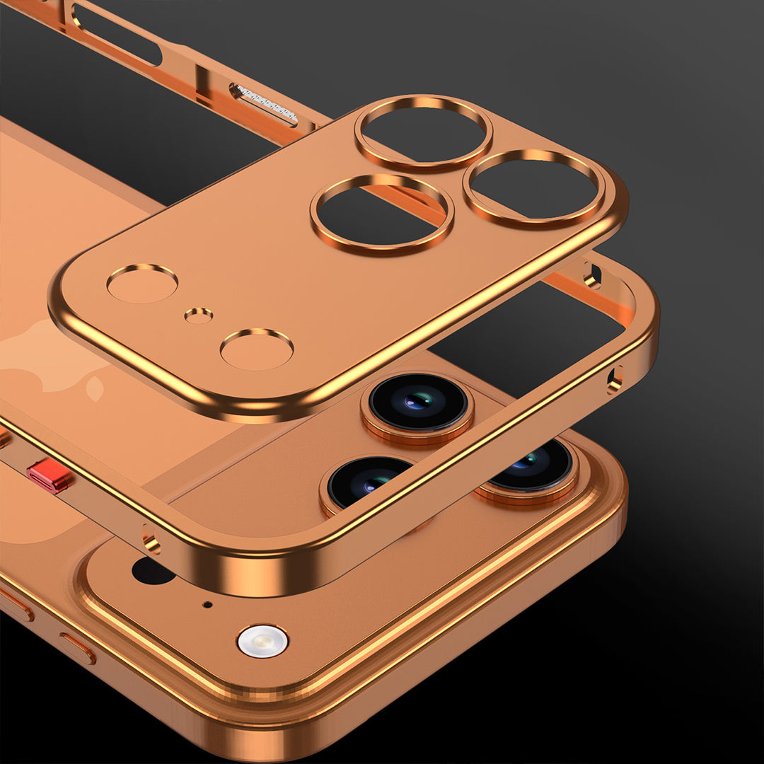 Coque en métal pour appareils mobiles - Solution de protection des bords - Lamylie
