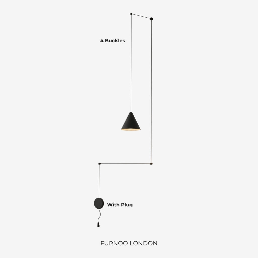 Stella Pendelleuchte | Aluminium Geometrisches Design mit verstellbarer Kabellänge und LED-Beleuchtung - Lamylie