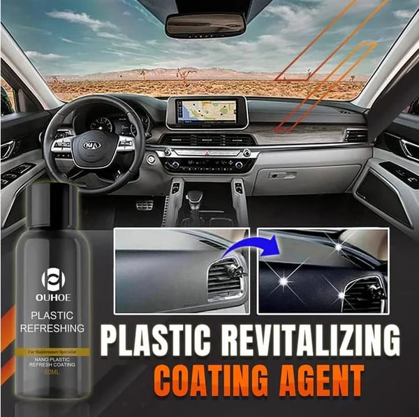 Rénovateur pour plastiques de voiture - Lot de 2 - Lamylie