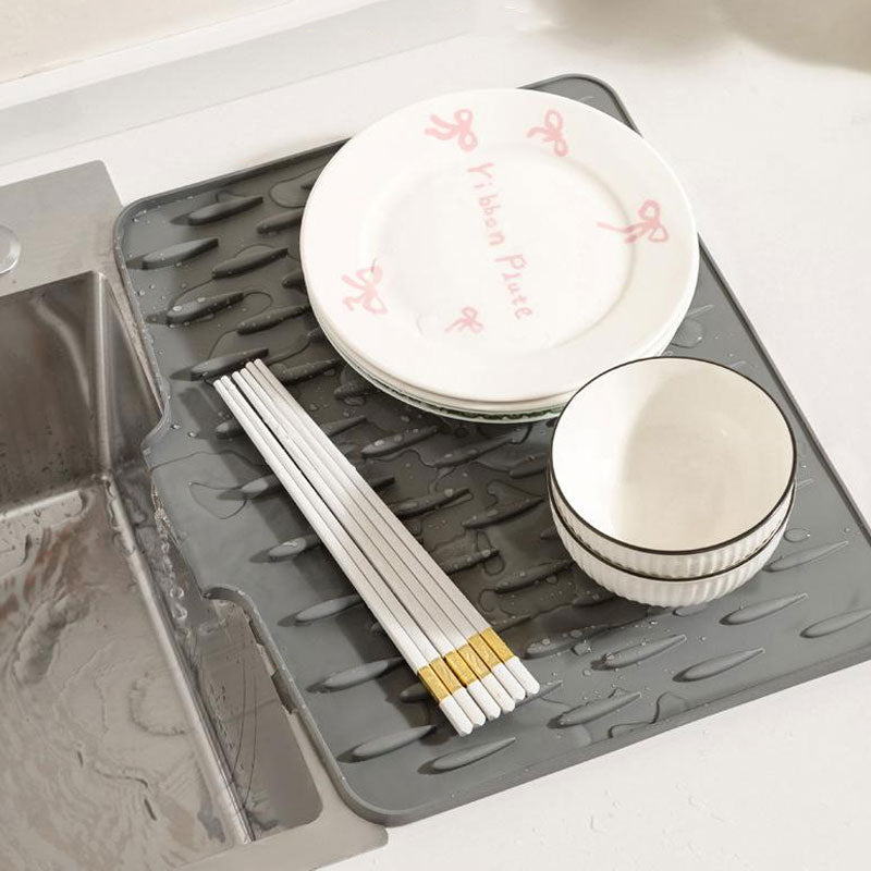 Tapis multifonctionnel en silicone pour protéger de la chaleur et sécher | Antidérapant et résistant à la chaleur | Globetrek - Lamylie