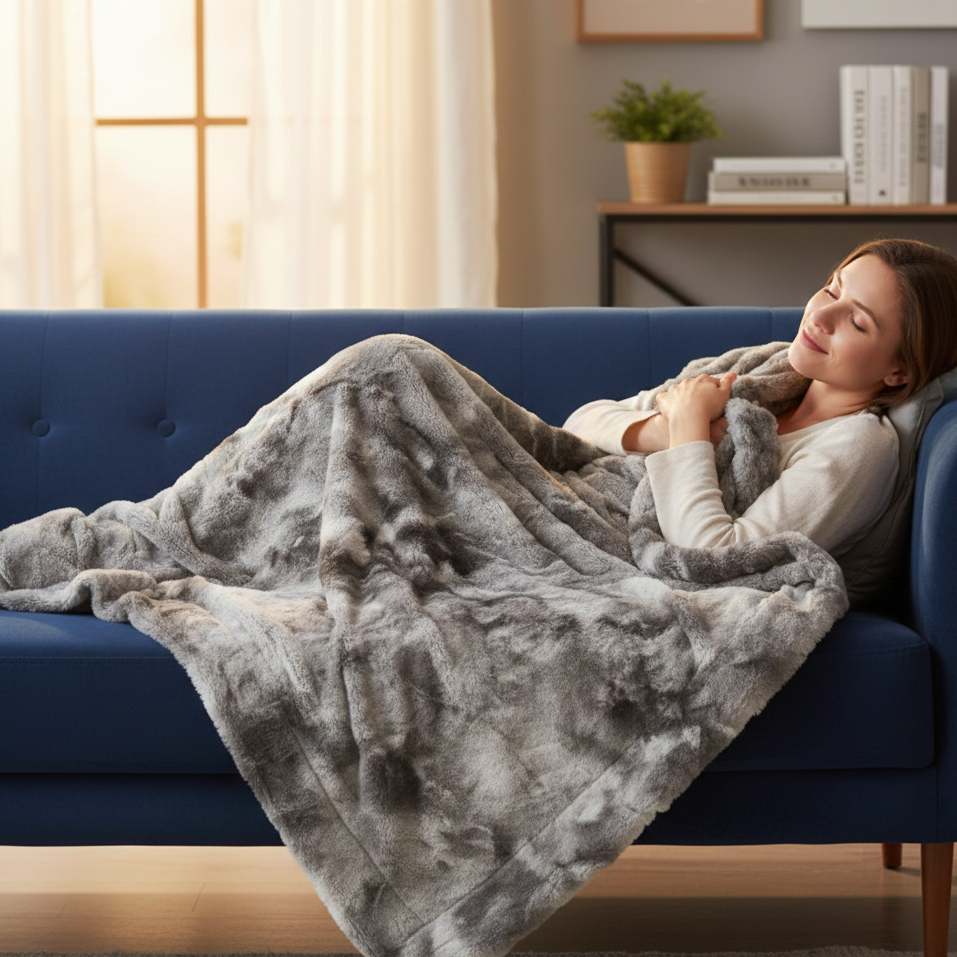 Cozy Blanket for Instant Warmth – Comfort for Body and Soul - Lamylie