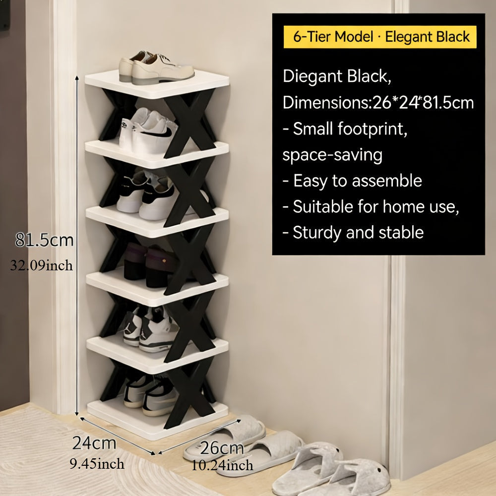 Narrow Shoe Tower Storage Rack - Lamylie