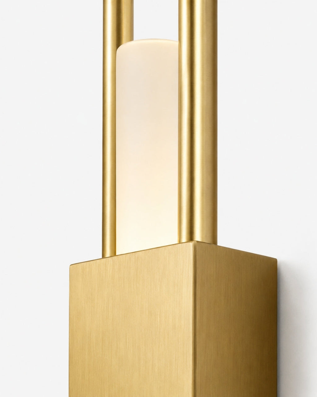 Skandinavische Minimalistische Wandleuchte | Modernes vertikales Design mit gerichteter LED-Beleuchtung | Schwarz Gold - Lamylie