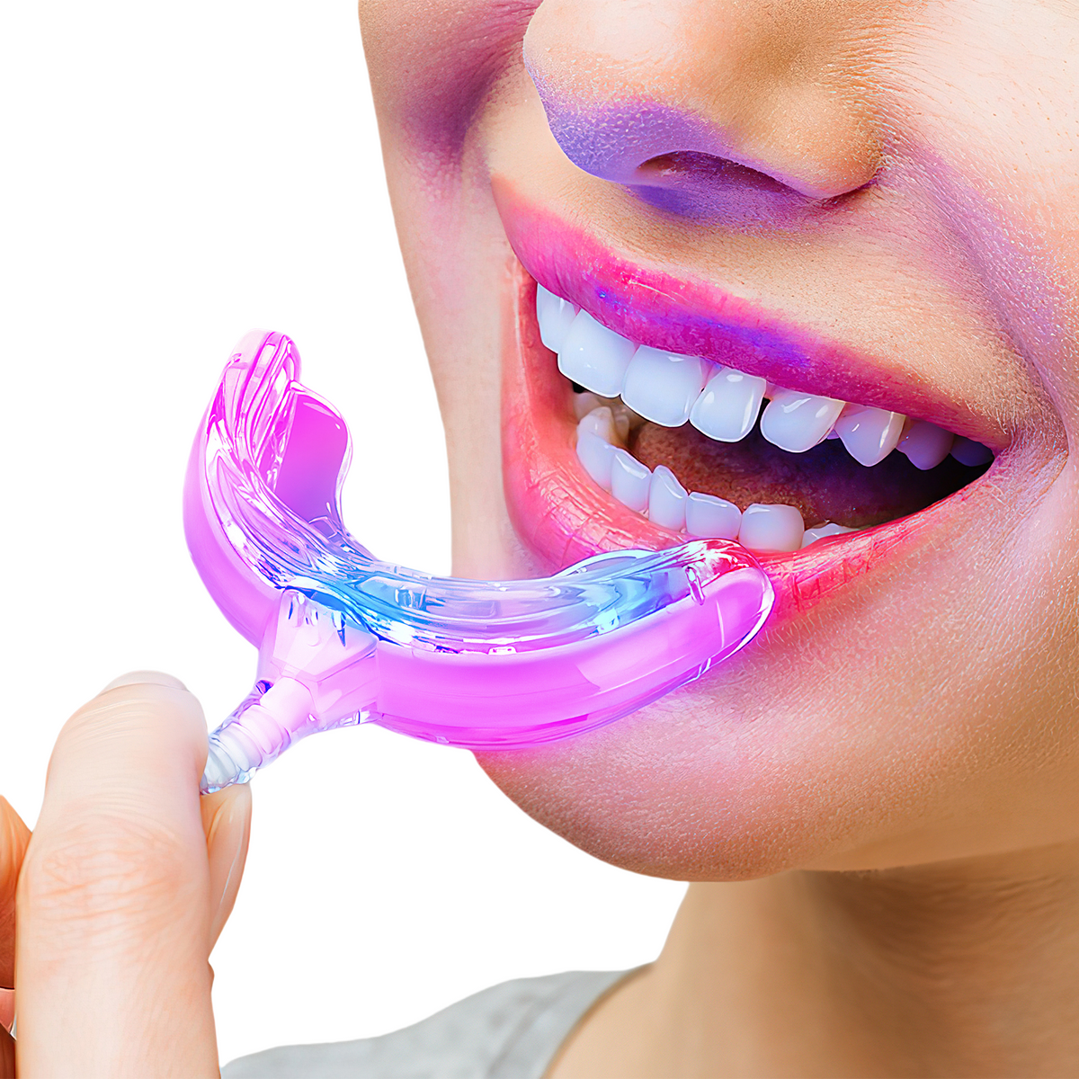 Gentle Dental Care Device for Gum Treatment with Red Light Therapy - Lamylie