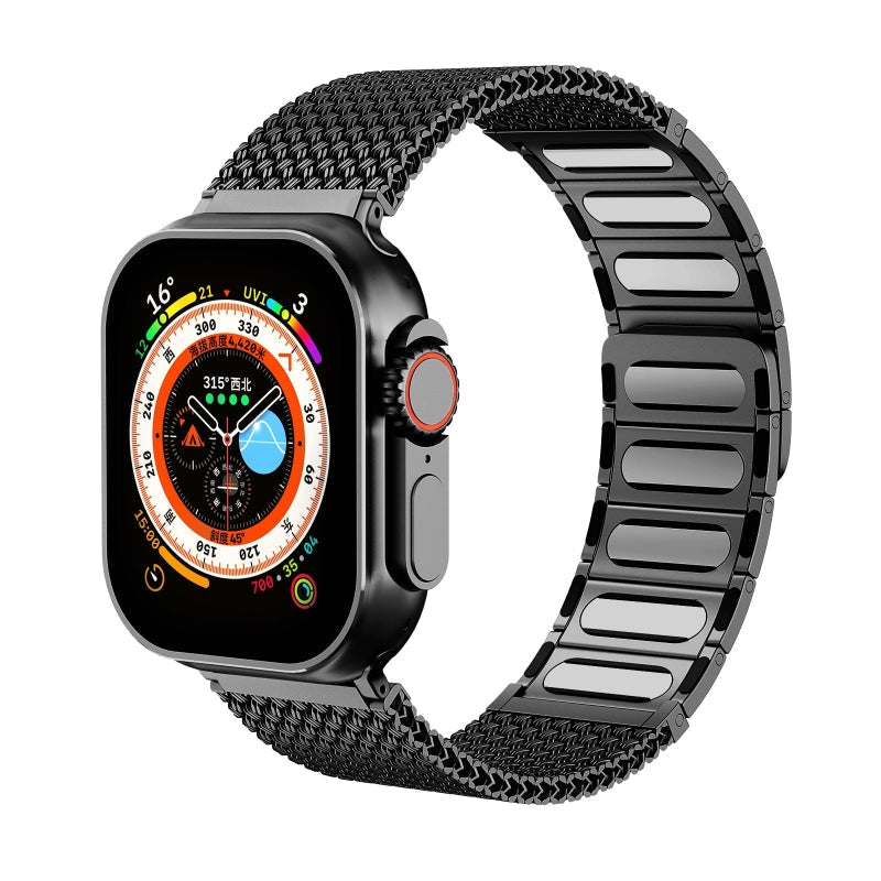 Magnetisches geflochtenes Armband als Zubehör für die Aurora-Smartwatch – Lamylie