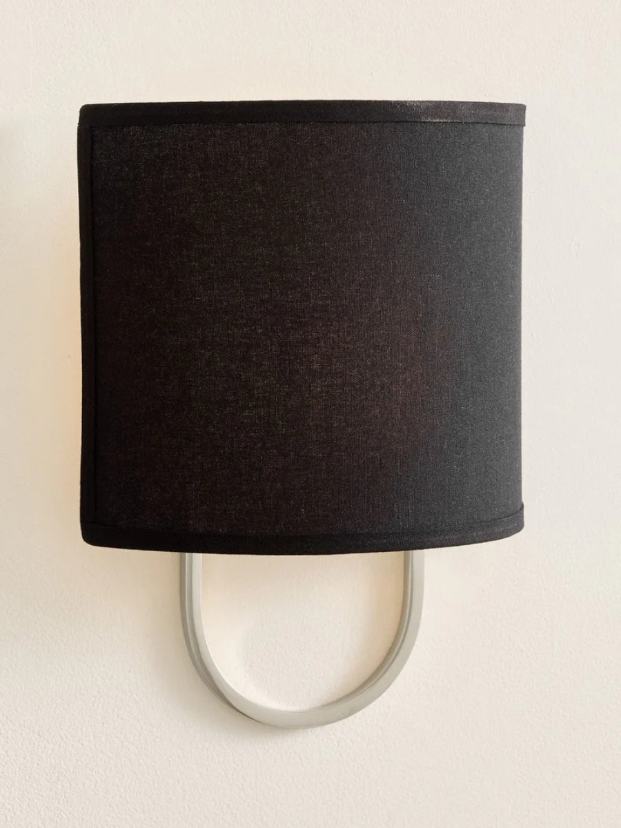 Wall Lamp Fabric Shade | Modern Bedroom Wall Lighting for Cozy Ambiance - Lamylie