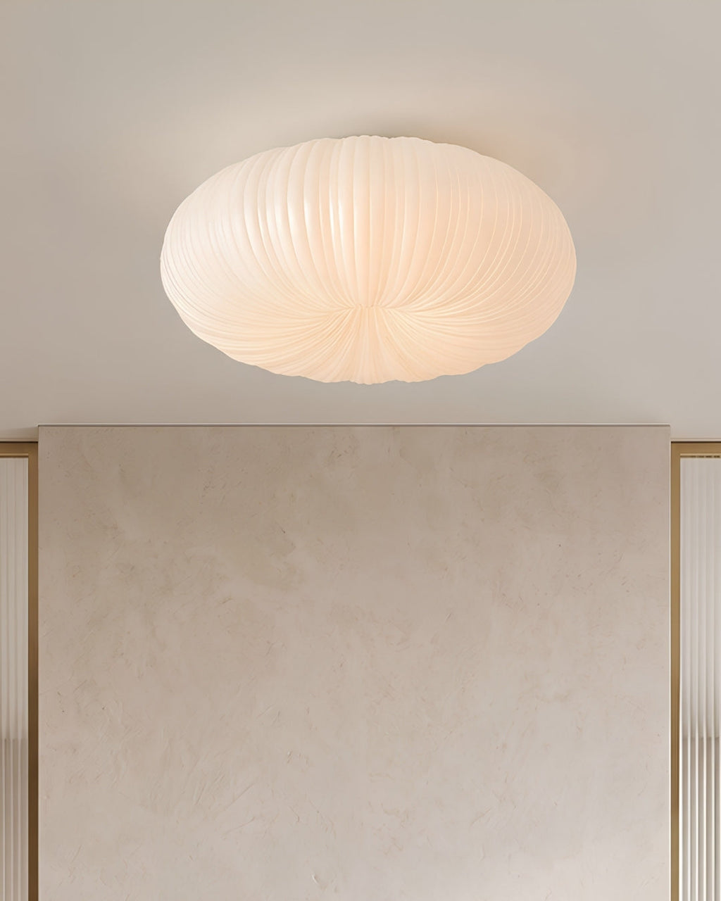 Ceiling Lamp Iris Scandinavian Dimmable Metal & Acrylic with Remote Control for Modern Living Spaces Bedroom Dining Room Ambient Lighting - Lamylie