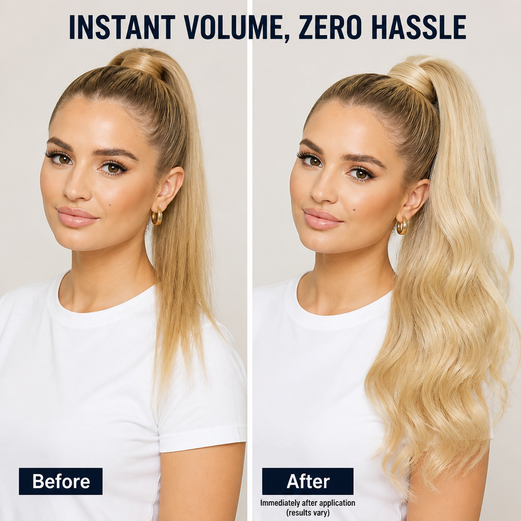 LuxeLift — Wrap On a Thick, Glamorous Ponytail in Seconds Flat - Lamylie