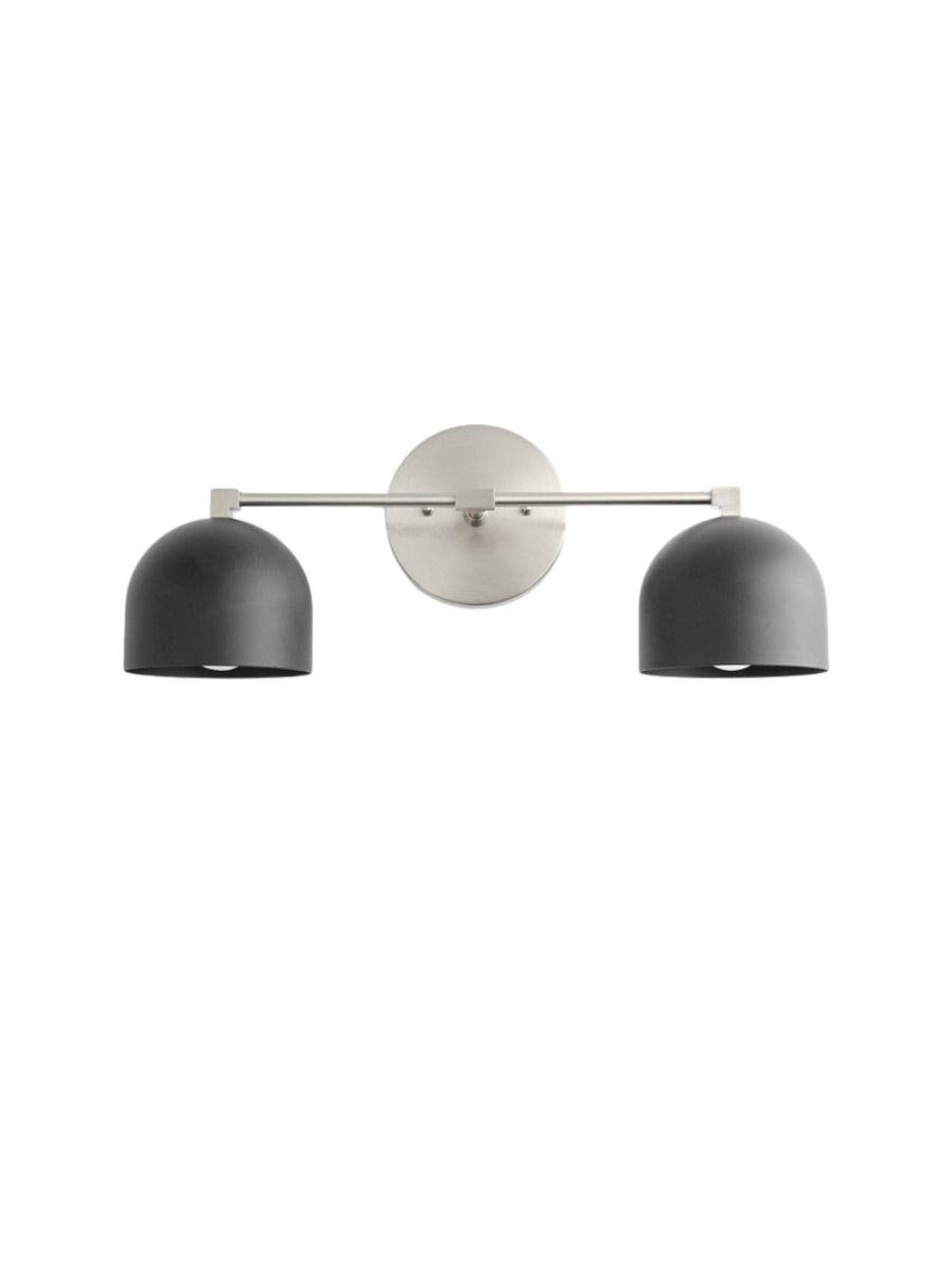 Wall Lamp Dome Shade Mid-Century Retro Design Bathroom Hallway - Lamylie