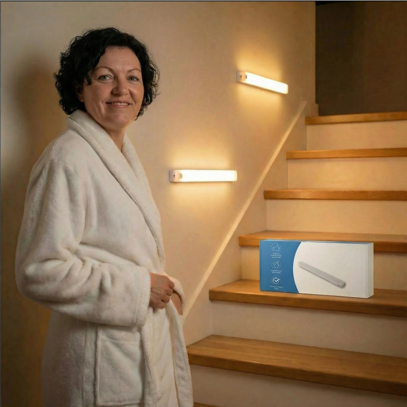 GlowPulse — Pohybem aktivované světlo bez námahy promění temná místa v bezpečné a útulné útočiště - Lamylie