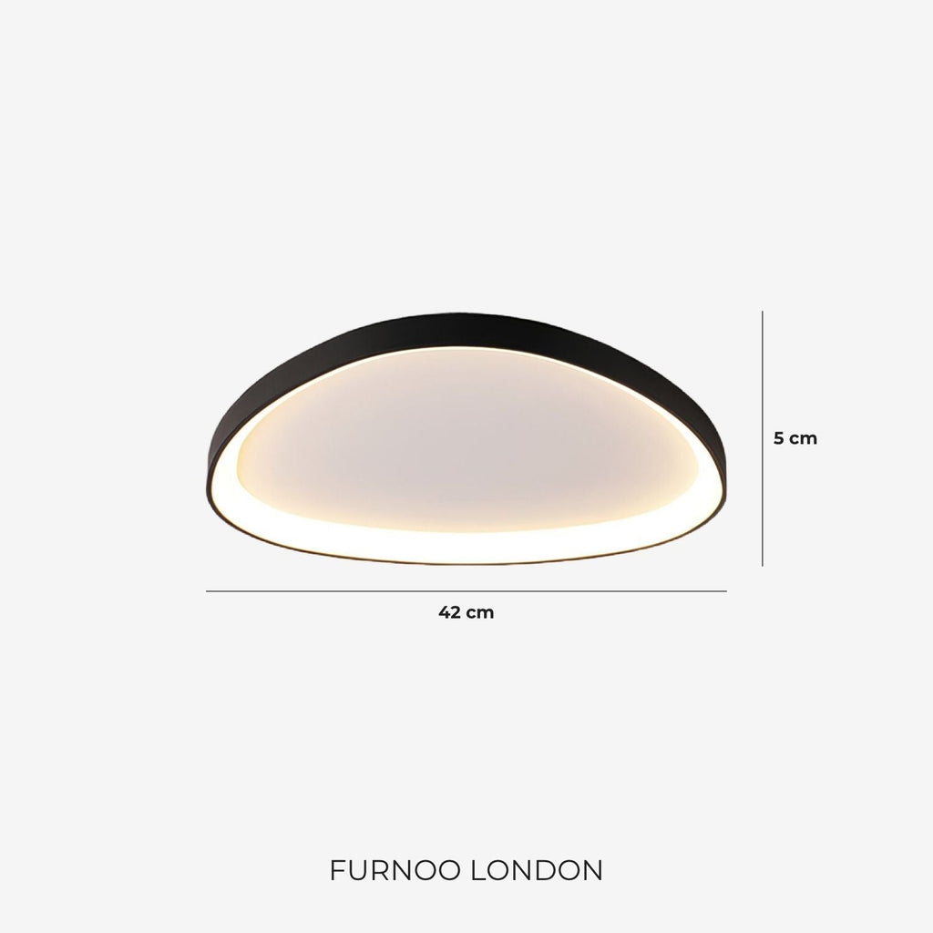 Pinnacle LED Ceiling Lamp | Minimalist Modern Ceiling Lighting with Subtle Refinement - Lamylie