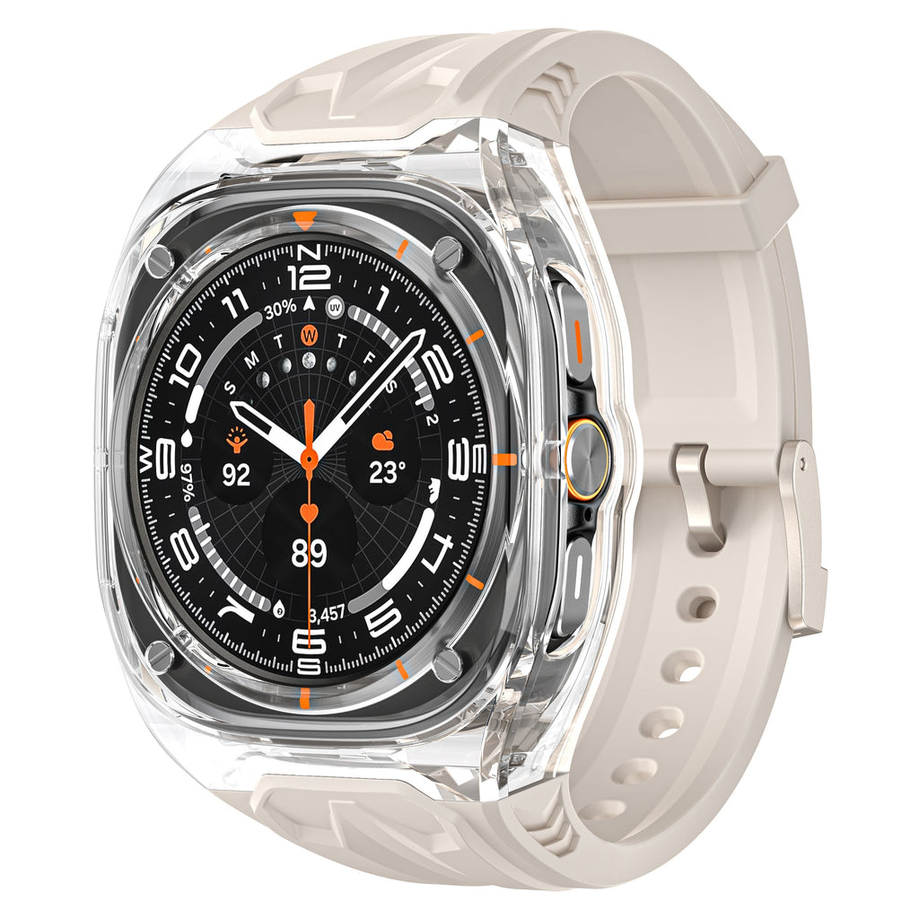 GlacierGuard tok Galaxy Watch7 Ultrához — 47 mm-es, alacsony profilú védőtok