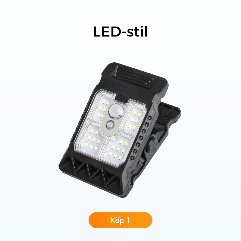 Solar Clip Light – Motion Sensor Light with No Wires or Electricity Costs - Lamylie