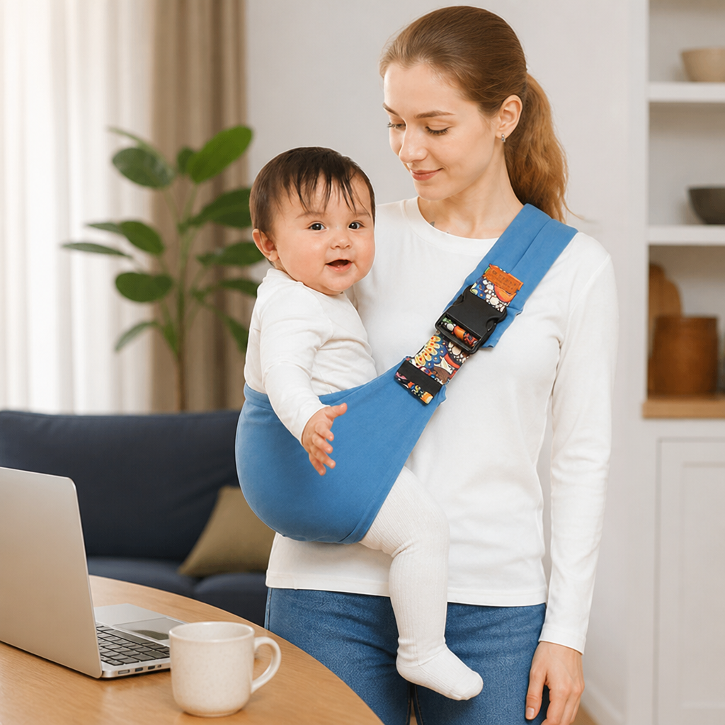 GlideNest BabySling — Opplev gleden ved håndfri, koseaktig komfort hele veien - Lamylie