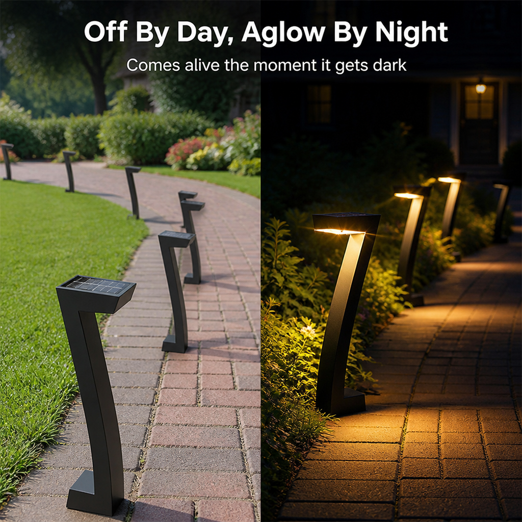 BrillaraGlow — Transform Your Garden with Effortless, All-Night Radiance and Weatherproof Security - Lamylie