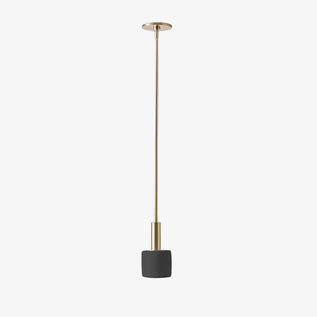 Porcelain Pendant Lamp Minimalist Design White Green Black Orange Yellow Dining Room Kitchen - Lamylie